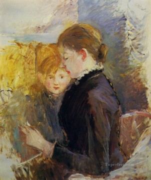  Morisot Pintura al %c3%b3leo - Señorita Reynolds Berthe Morisot
